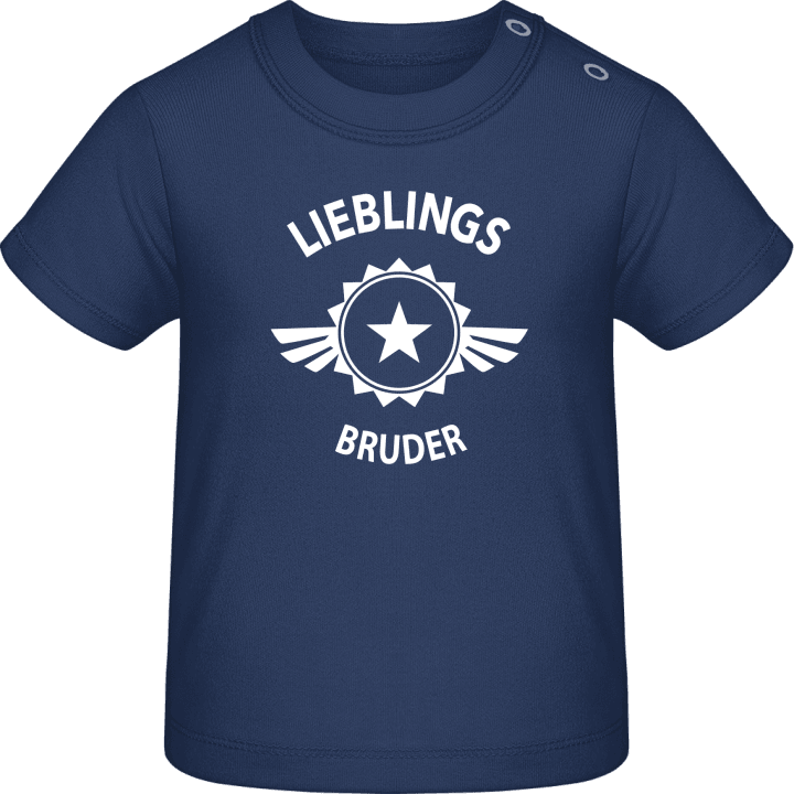 Lieblingsbruder Sterne T-shirt för bebisar 0 image