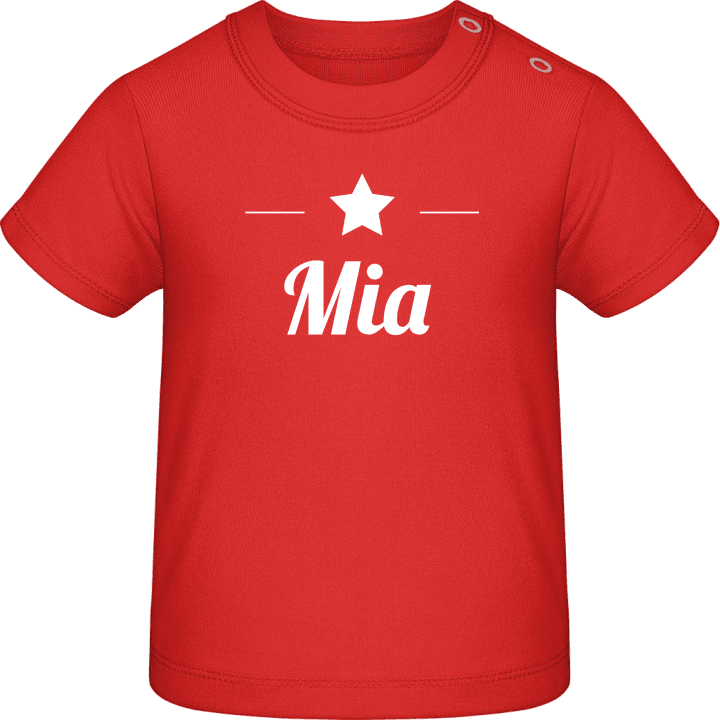 Mia Star T-shirt för bebisar contain pic