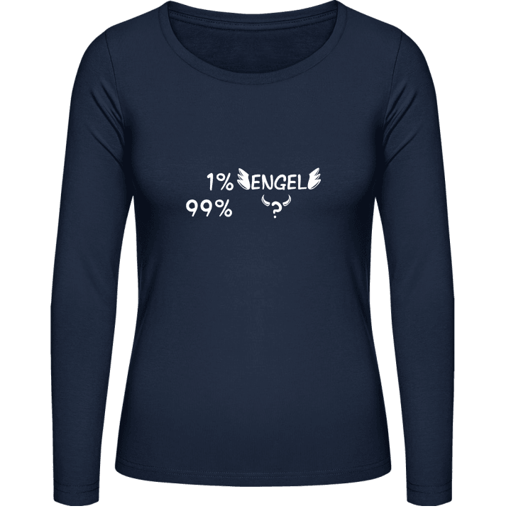 Engel oder Teufel T-shirt à manches longues pour femmes 0 image