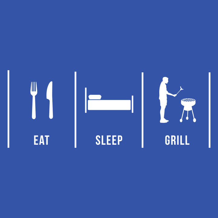 Eat Sleep Grill Kitchen Apron 0 image