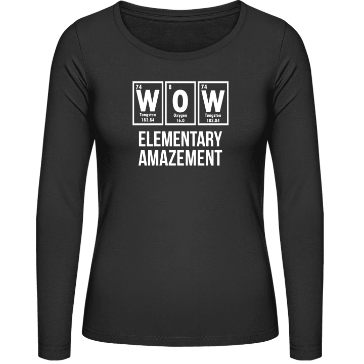 WOW Elementary Amazement Frauen Langarmshirt 0 image