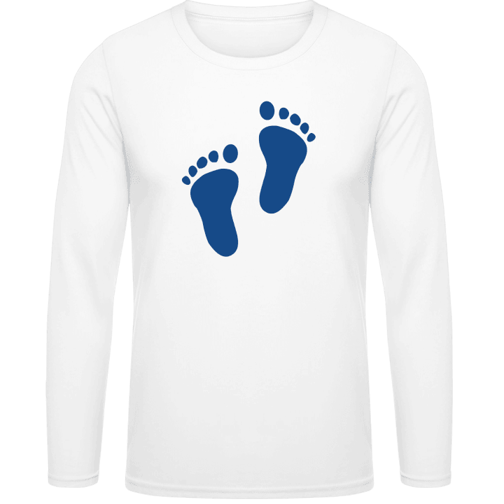 Feet Silhouette T-shirt à manches longues 0 image