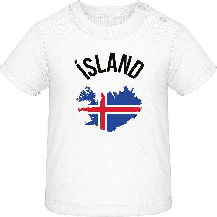Island Map Camiseta de bebé 0 image
