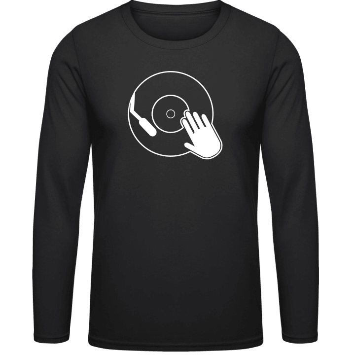 Scratching Vinyl Long Sleeve Shirt contain pic
