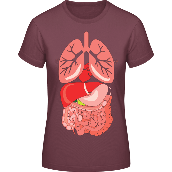 Human orgel T-shirt för kvinnor contain pic
