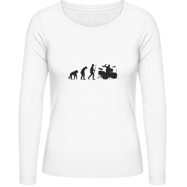 Drummer Evolution T-shirt à manches longues pour femmes contain pic