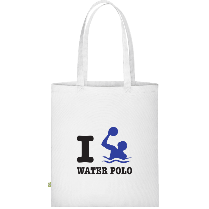 I Love Water Polo Stoffen tas contain pic