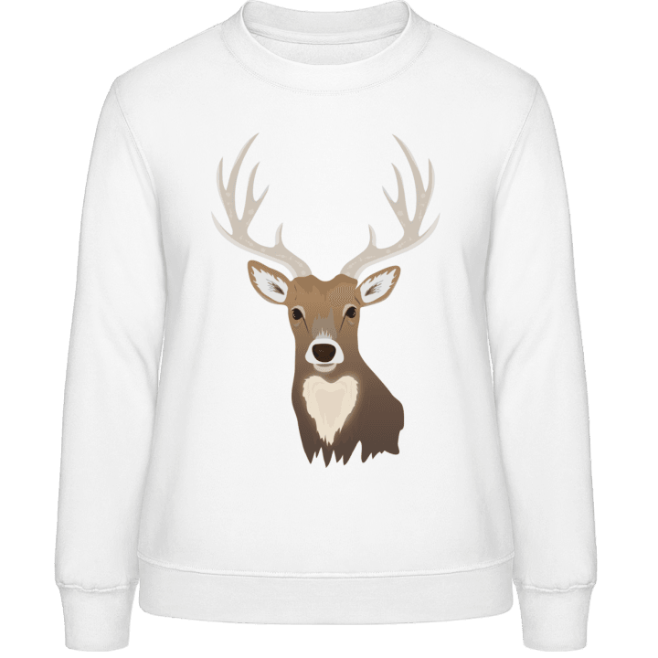 Deer Realistic Frauen Sweatshirt 0 image
