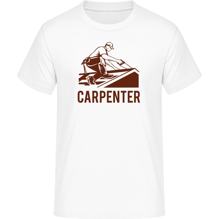 Carpenter on the roof T-skjorte 0 image