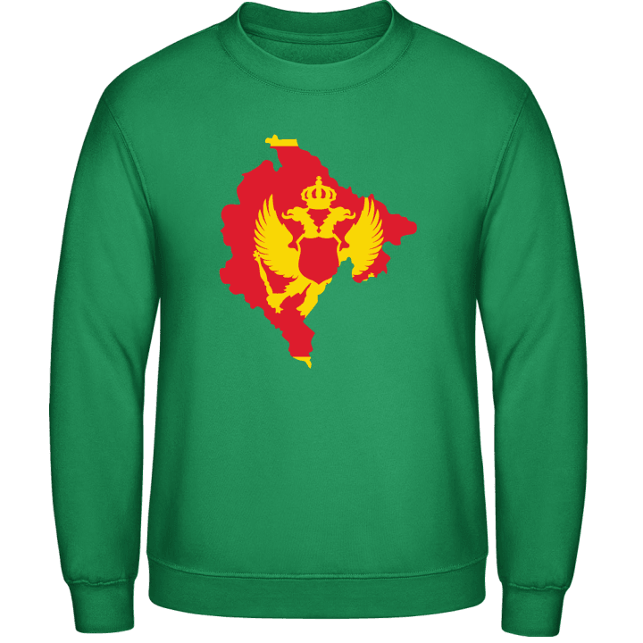 Montenegro Map Sweatshirt contain pic