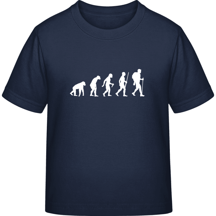 wandelaar Evolution Kinderen T-shirt contain pic