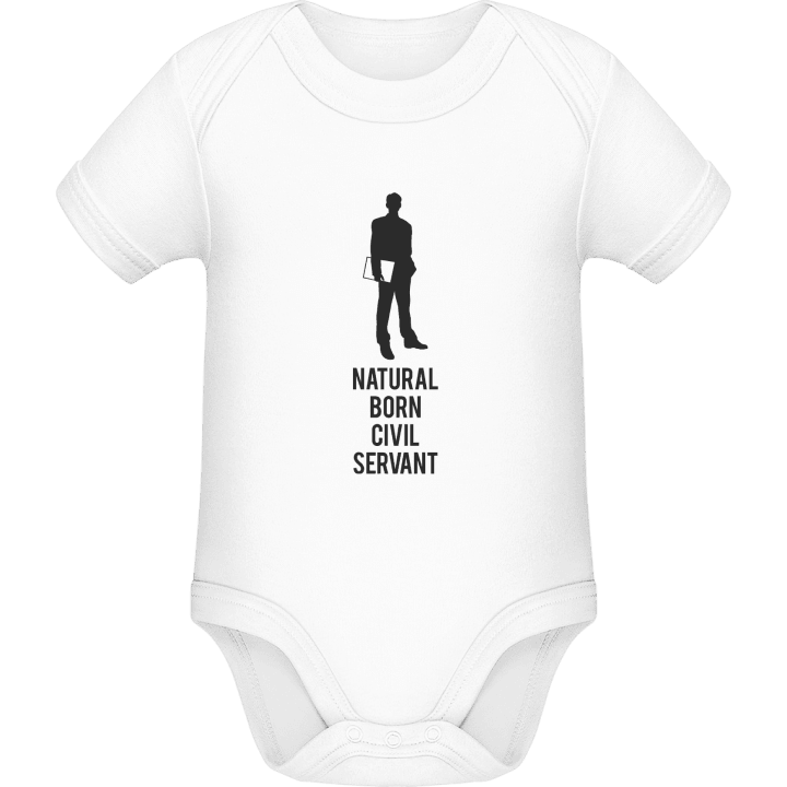 Natural Born Civil Servant Baby Strampler contain pic