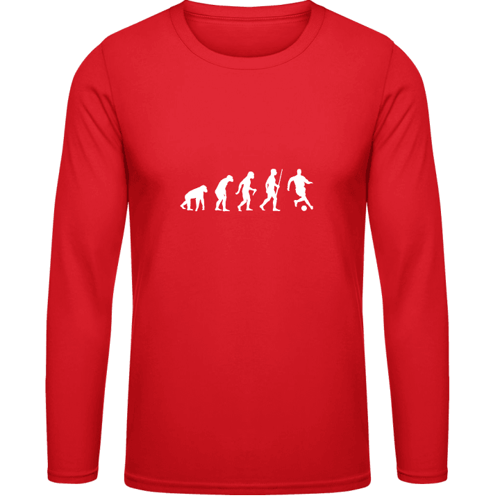 Football Soccer Evolution Shirt met lange mouwen contain pic