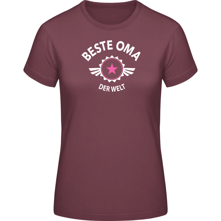 Beste Oma der Welt T-skjorte for kvinner 0 image