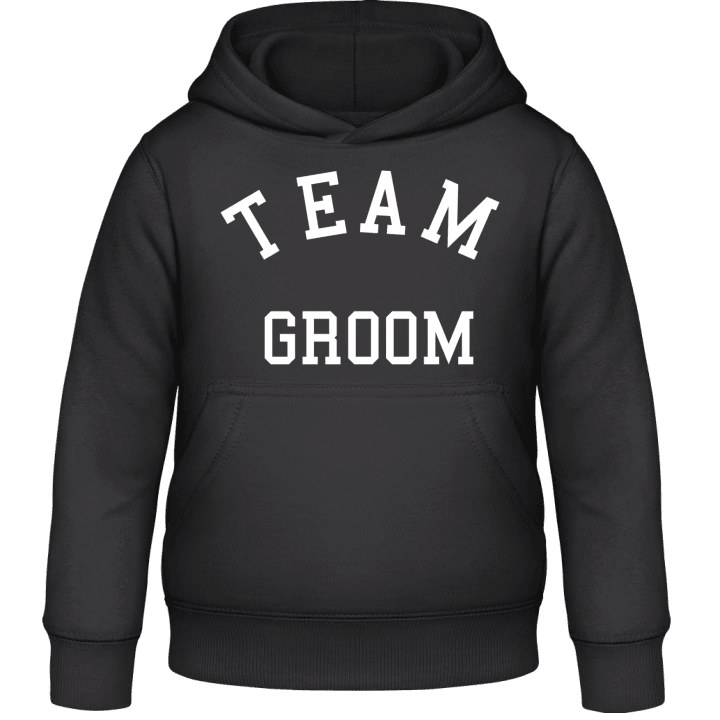 Team Groom Kids Hoodie contain pic