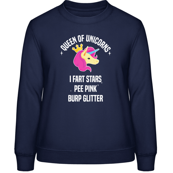 Queen Of Unicorns Vrouwen Sweatshirt 0 image