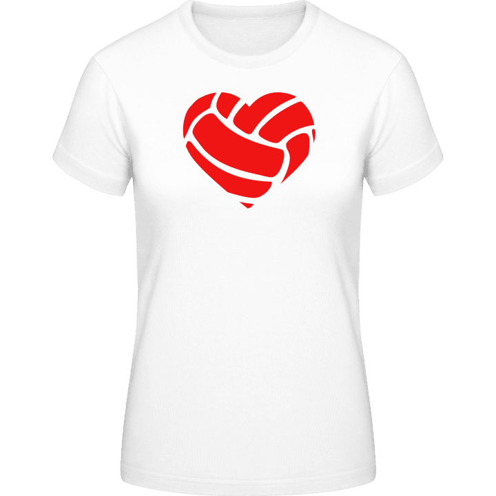 Volleyball Heart T-skjorte for kvinner 0 image