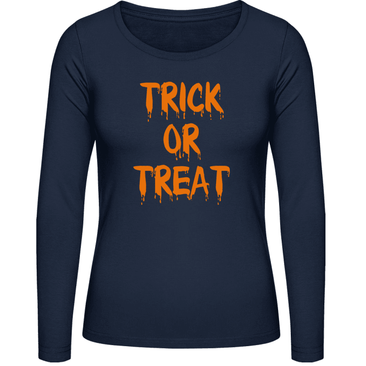 Trick Or Treat Langermet skjorte for kvinner 0 image
