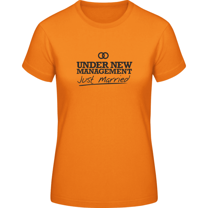 Under New Management Vrouwen T-shirt contain pic