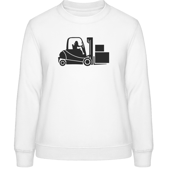 Forklift Truck Warehouseman Design Frauen Sweatshirt 0 image