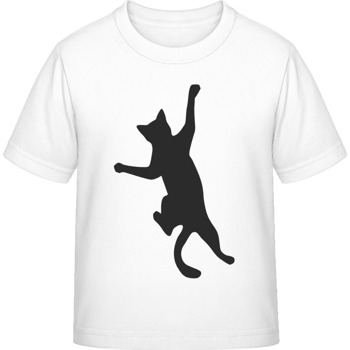 Cat Climbing Effect T-shirt til børn 0 image