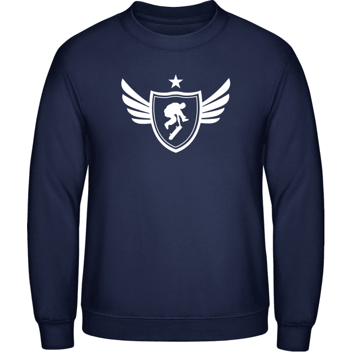 Skater Winged Sweatshirt contain pic