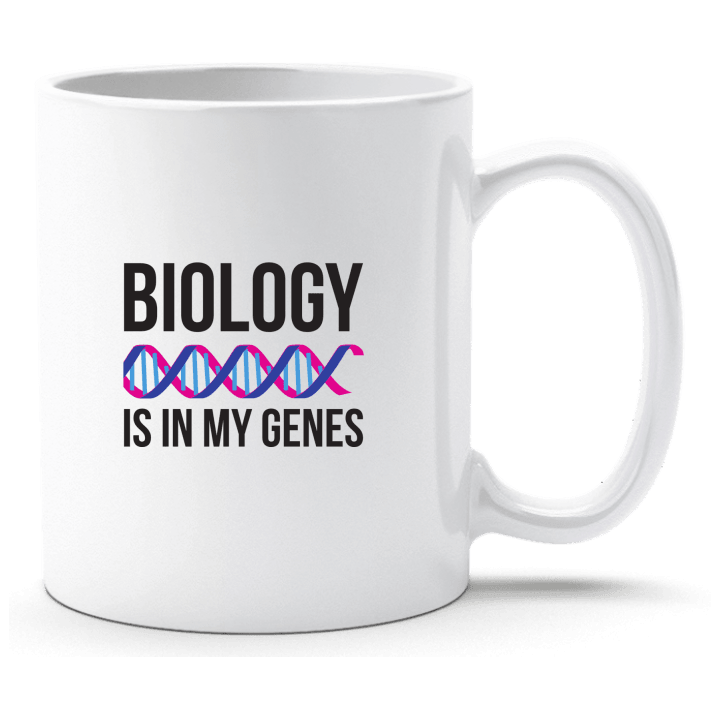 Biology Is In My Genes Tasse contain pic