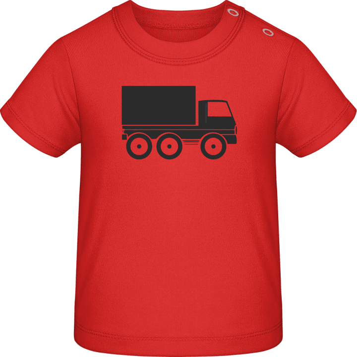 Truck Silhouette Baby T-skjorte contain pic