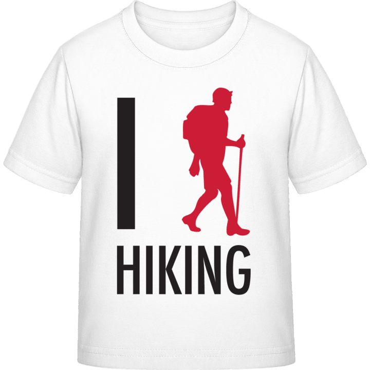 I Love Hiking T-shirt pour enfants contain pic