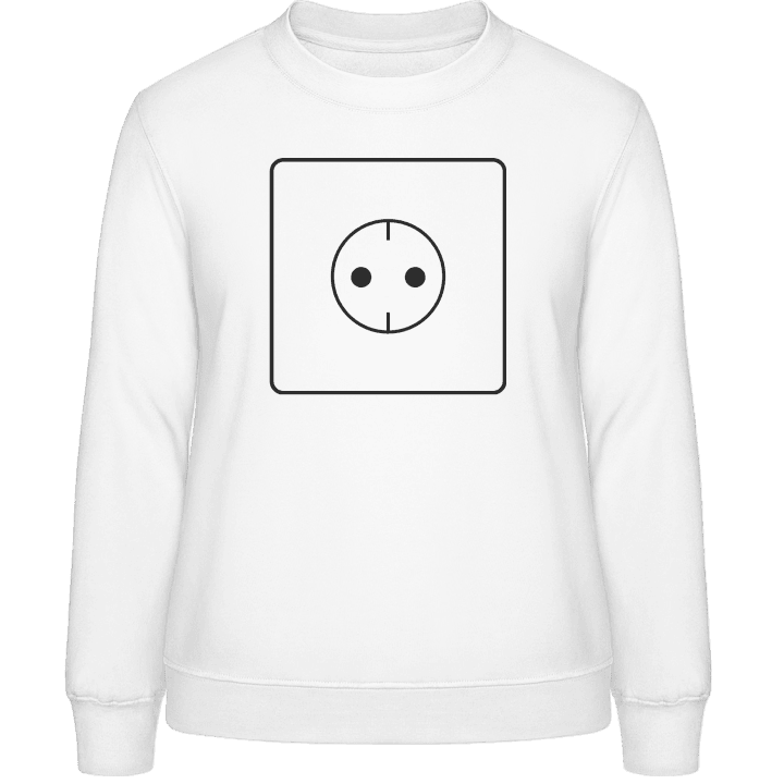 Steckdose Frauen Sweatshirt contain pic
