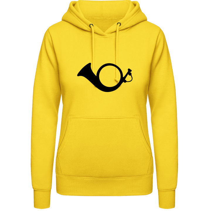 Post Horn Vrouwen Hoodie contain pic