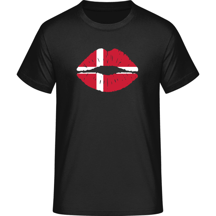 Danish Kiss Flag T-Shirt contain pic
