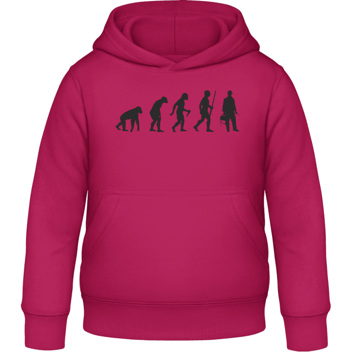 Electrician Evolution Kids Hoodie contain pic
