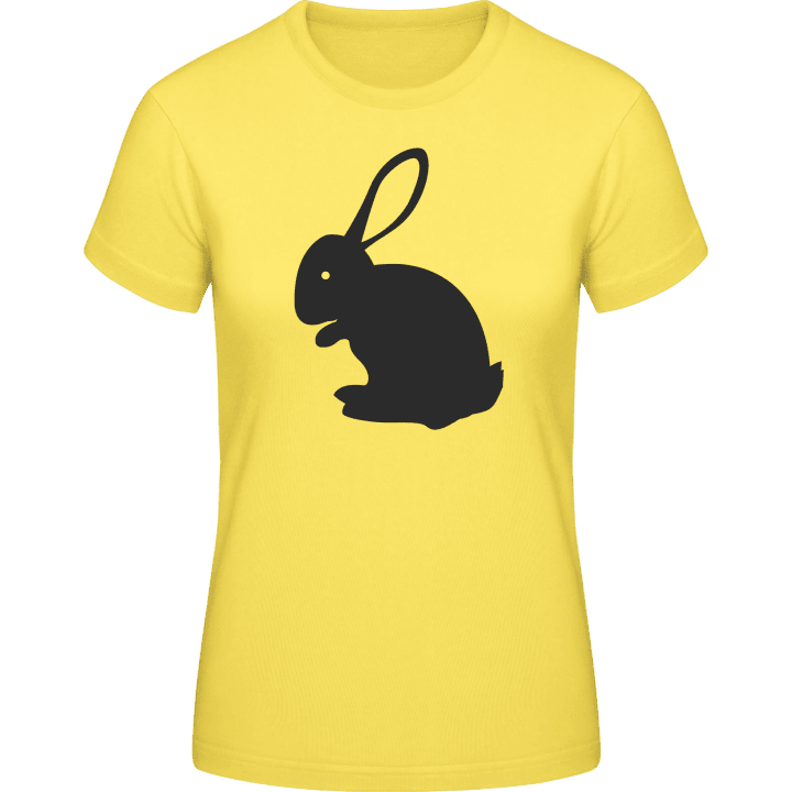 Rabbit Silhouette Frauen T-Shirt 0 image
