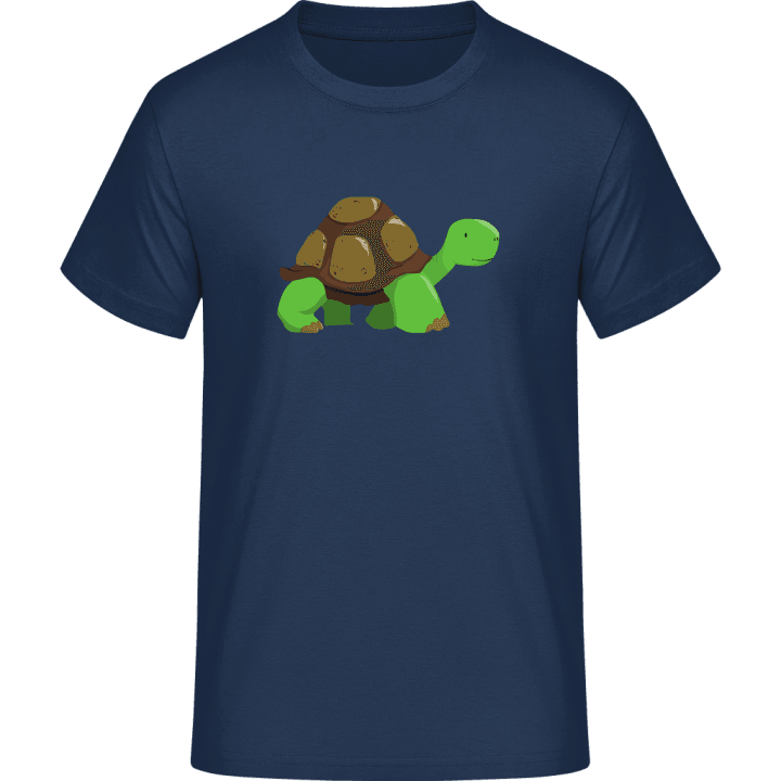 Happy Turtle Illustration T-Shirt contain pic
