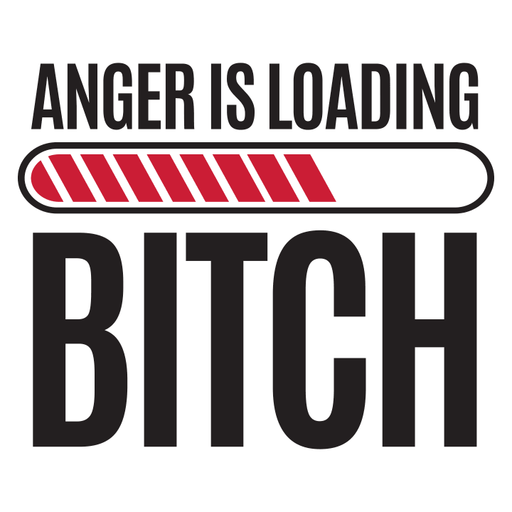 Anger Is Loading Bitch T-shirt för kvinnor 0 image