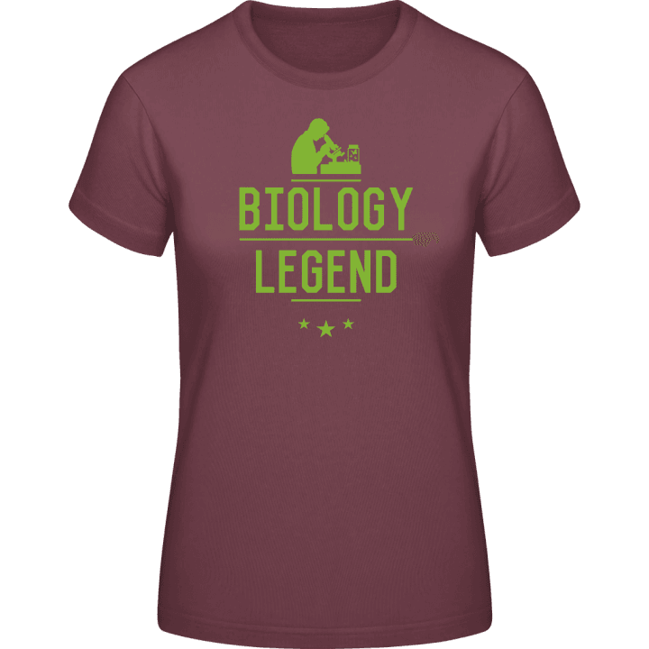 Biologie Legend Frauen T-Shirt contain pic