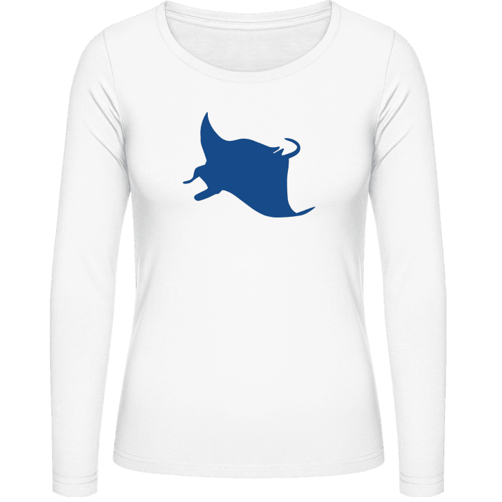 Manta Ray T-shirt à manches longues pour femmes 0 image