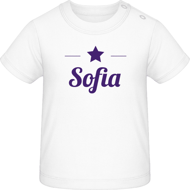 Sofia Star T-shirt för bebisar contain pic