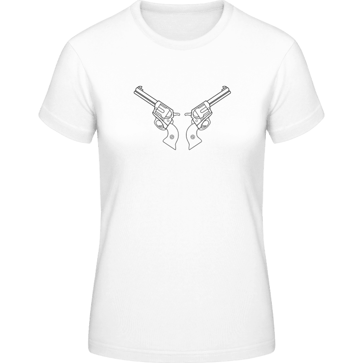 Revolvers Duel T-shirt för kvinnor 0 image