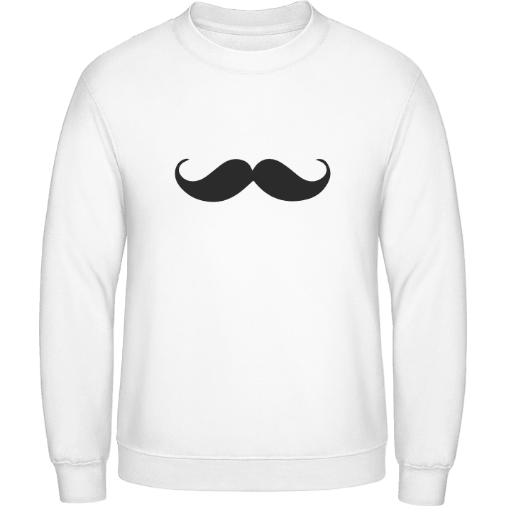 Mustache Sweatshirt contain pic