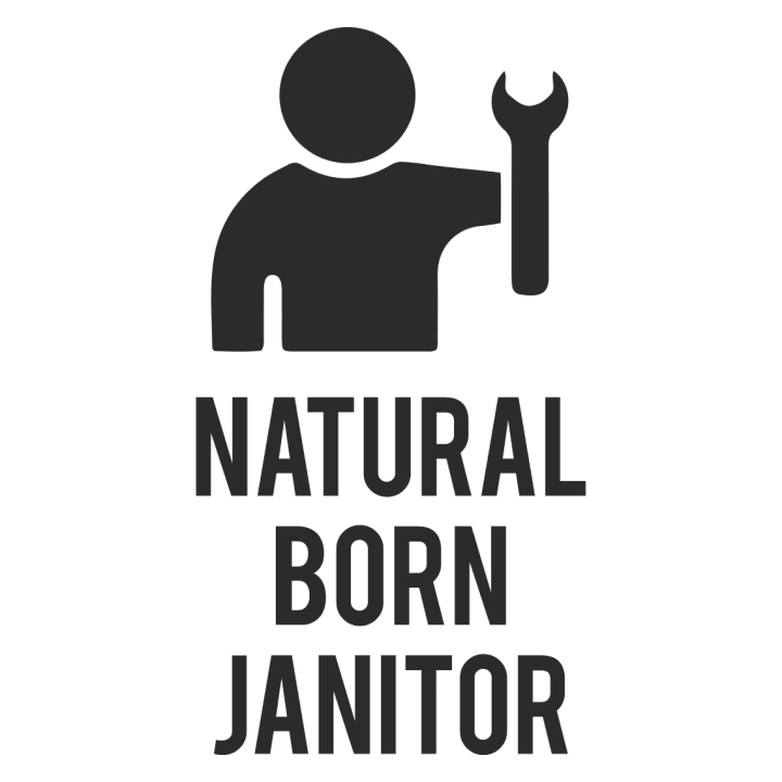 Natural Born Janitor Baby T-Shirt 0 image