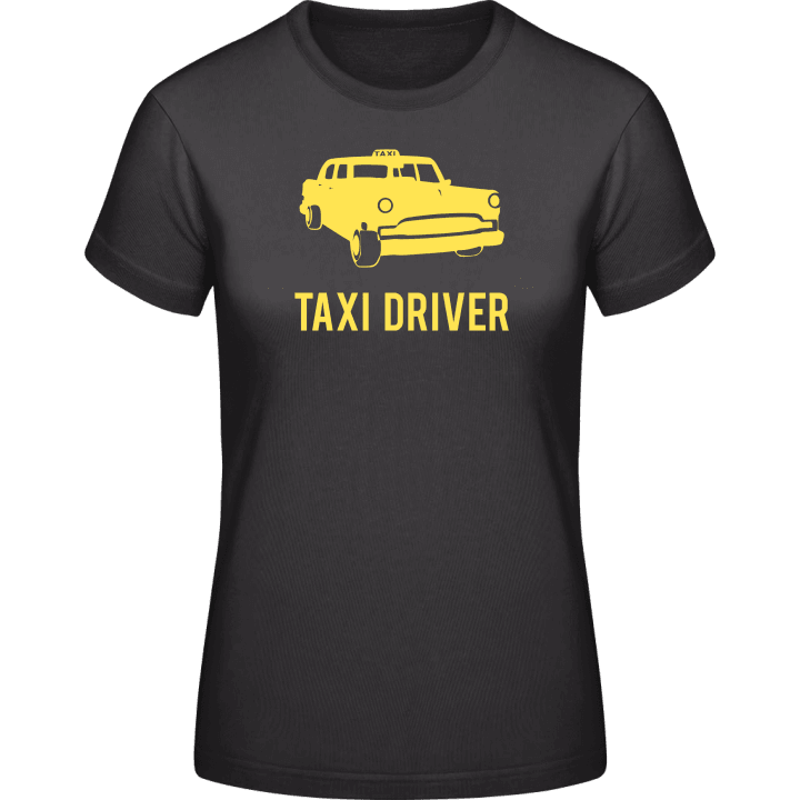 Taxi Driver Logo Frauen T-Shirt contain pic