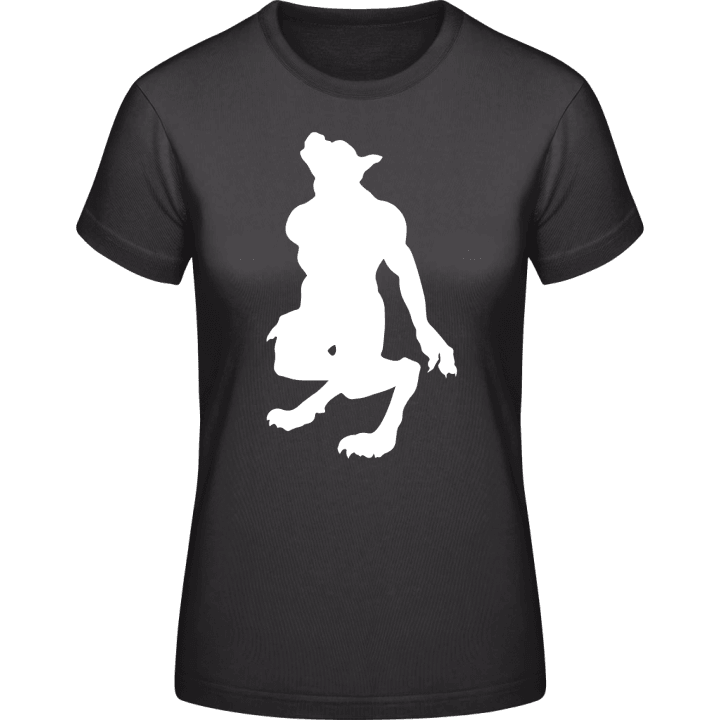Werewolf Silhouette T-shirt för kvinnor 0 image