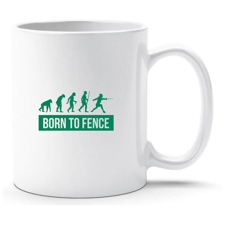 Born To Fence Tasse contain pic