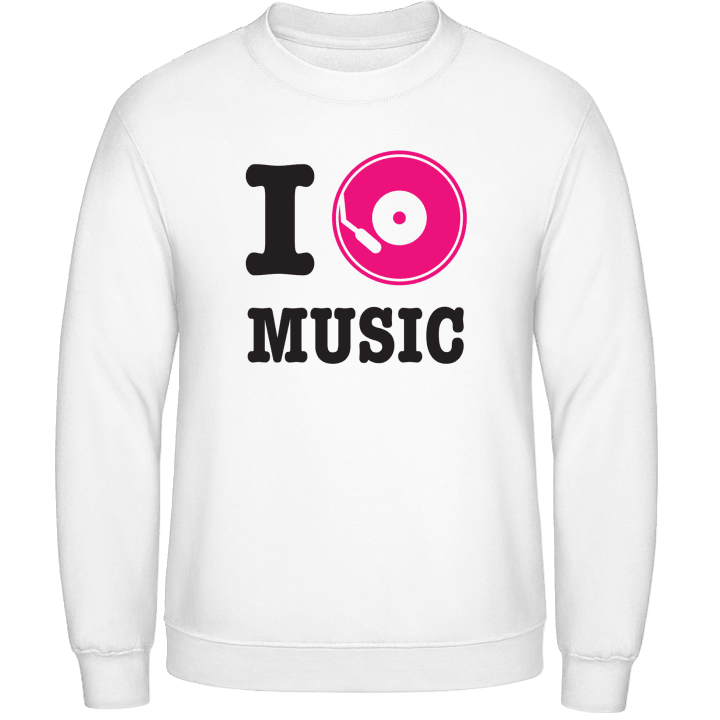 I Love Music Sweatshirt contain pic