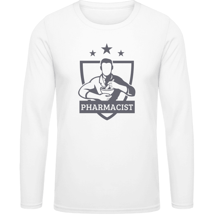 Pharmacist Coat Of Arms T-shirt à manches longues contain pic