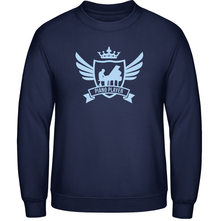 Piano Player Winged Sweatshirt contain pic