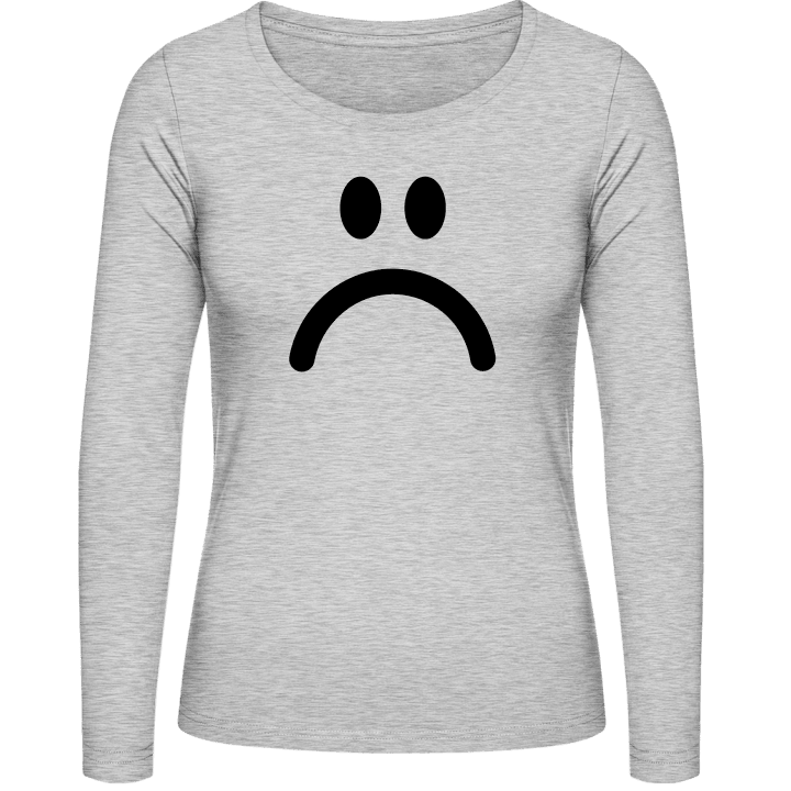 Feeling Sad Langermet skjorte for kvinner contain pic