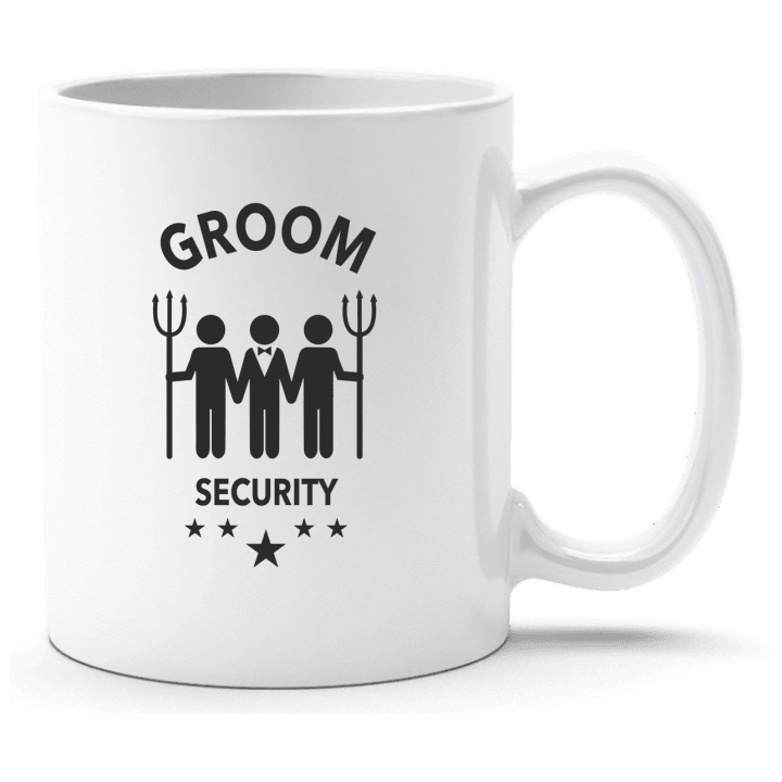 Groom Security Tasse contain pic